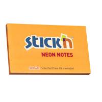 Stick'N notes selvklæbende 76x127mm neon orange