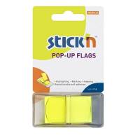 Stick'N Pop Up indexfaner 25x45mm gul