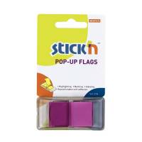 Stick'N Pop Up indexfaner 25x45mm lilla