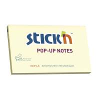 Stick'N Z-notes selvklæbende notes 76x127mm gul