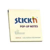 Office Stick'N Z-notes selvklæbende 76x76mm gul