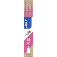 Pilot Frixion Clicker 0,7 refill pink, 3 stk
