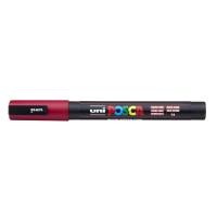 Posca PC-3M marker 0,9-1,3mm mørkerød