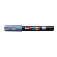Posca PC-1M marker 0,7mm skiftergrå