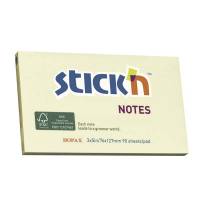 Stick'N notes miljøvenlige 127x76mm gul 