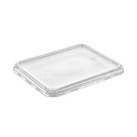Låg til plastbakker 2227 flat A-pet klar, 372 stk
