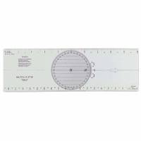 Linex 2811 nautisk søkort-plotter lineal