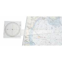 Linex 2810 nautisk plotter lineal med arm