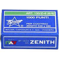 Zenith 130Z hæfteklammer 6/6 - 6 mm ben