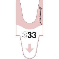 Meto Turn-O-Matic D900 billetter 4000stk/rul pink 