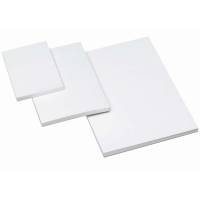 Bantex notesblokke A5 toplimet ulinieret med 100 ark hvid
