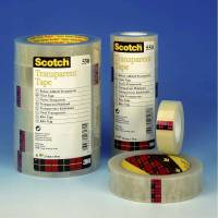 Scotch 550 kontortape 15mmx66m transparent