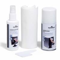 Durable rensesæt til PC med renseskum, spray, klude, tastaturrens