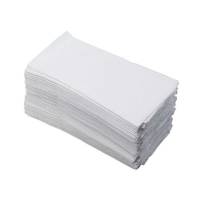 Duni serviet 1-lags 1/8 fold hvid 33x33cm, 500 stk