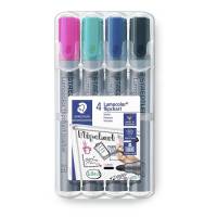 Lumocolor Flipchart-SB marker 356 WP4-1, pakke med 4 farver