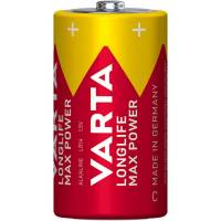 Varta Longlife Max Power C batterier, pakke med 2 stk