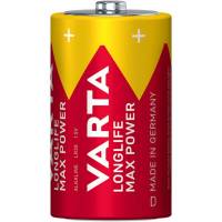 Varta Longlife Max Power D batteri, pakke med 2 stk