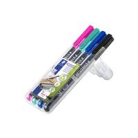Lumocolor 317 WP4-1 permanent OHP-pen, pakke med 4 farver