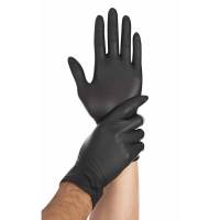 Nitrilhandske Safe Light pudderfri XL sort