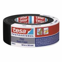 Tesa Duct tape PRO lærred 50mmx50m 74613 sort