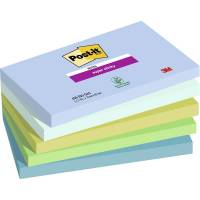 Post-it blok Super Sticky Notes Oasis 76x127mm