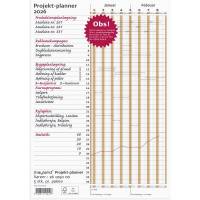 Mayland 2026 Projektplanner A4 80x29,7cm brun 26105000