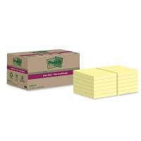 Post-it Super Sticky Recycle 47,6x47,6mm canarygul