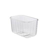 Plastbakke PP 193x115x105mm F&oslash;devaregodkendt klar, 1120 stk