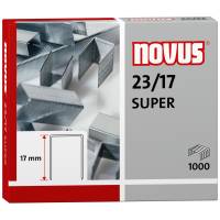 Novus re+new Hæfteklamme 23/17 Super, 1000stk