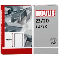Novus re+new Hæfteklamme 23/20 Super, 1000stk