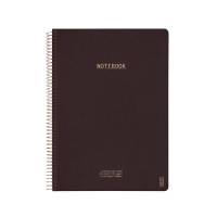KOZO notesbog A4 Premium linieret 80 sider 100g brun