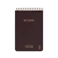 KOZO notesbog A6 Premium linieret 80 sider 100g brun