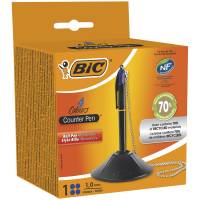 BIC Counter desk kuglepen med stregbredde 1mm 4-farvet