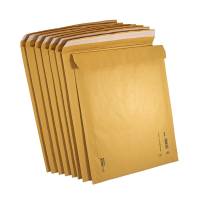 Ecomax 100% papir boblekonvolutter 120x175mm No. 11/A FSC brun