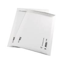Ecomax 100% papir boblekonvolutter 290x370mm No. 18/H FSC hvid