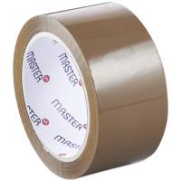 Master'In PP28 pakketape solvent 48mmx66m støjsvag brun