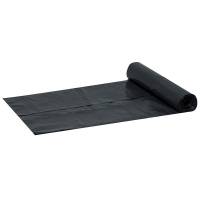 Affaldss&aelig;kke plastik standard 700x1100mm 100 liter 45my sort