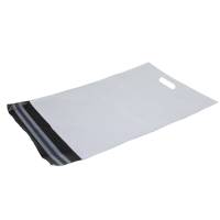 BNT forsendelsesposer PE med håndtag 400x600mm hvid