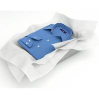 Silkepapir 42x64cm 23g hvid, pakke med 960 ark