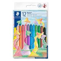 Staedtler Noris Club oliekridt, 12 farver