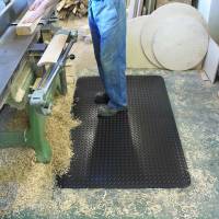 Matting Yoga Deck Zedlan arbejdsmåtte 61x1220cm sort