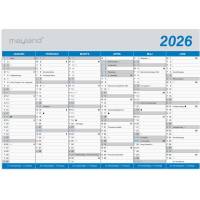 Mayland 2026 Kontorkalender Klassisk A5 26058000