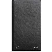 Mayland 2026 City Week Planner tværformat sort vinyl 26178000