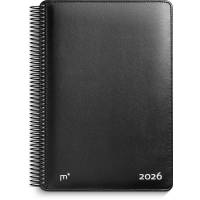 Mayland 2026 Diplomat ugekalender med spiral sort 26194500