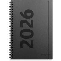 Mayland 2026 A5 ugekalender højformat matsort 26200500