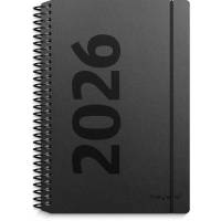 Mayland 2026 ugekalender A6 højformat matsort 26201120