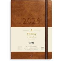 Mayland 2026 Forma Deluxe A6 ugekalender brun 26201410