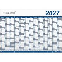 Mayland 2027 k&aelig;mpekalender 1x13 m&aring;neder 100x70cm 27065100