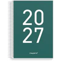 Mayland 2027 Senior dagskalender 16,8x23,5cm gr&oslash;n 27226200