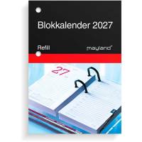Mayland 2027 blokkalender 8x11,5cm REFILL 27140000